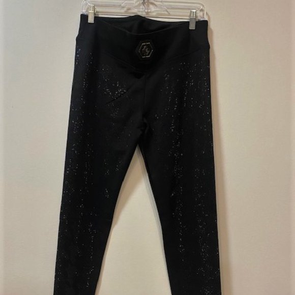 Sexy black evening party sparkling leggings - Picture 3 of 5